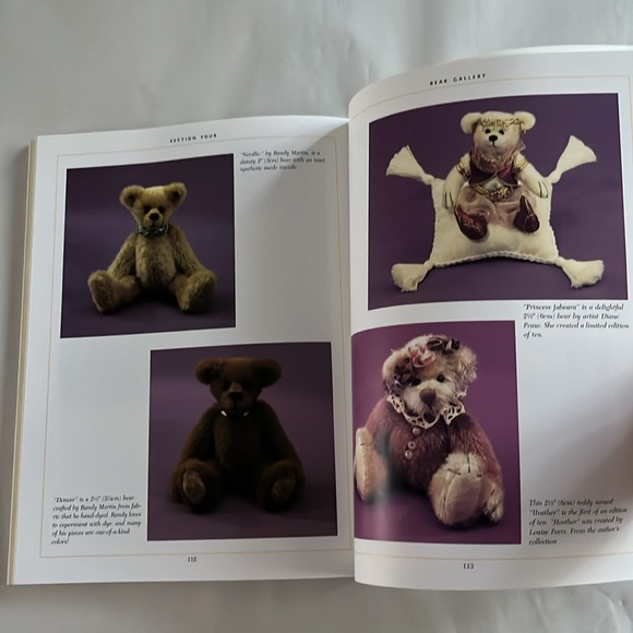 NWT Teddy Bears How to Make Enchanting Miniature BOOK Debbie Kesling 1997 - Picture 14 of 17